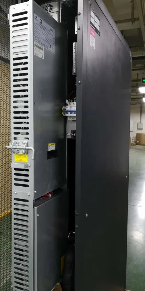 Internal service view of a Vertiv Liebert CRV4S in-row cooling unit