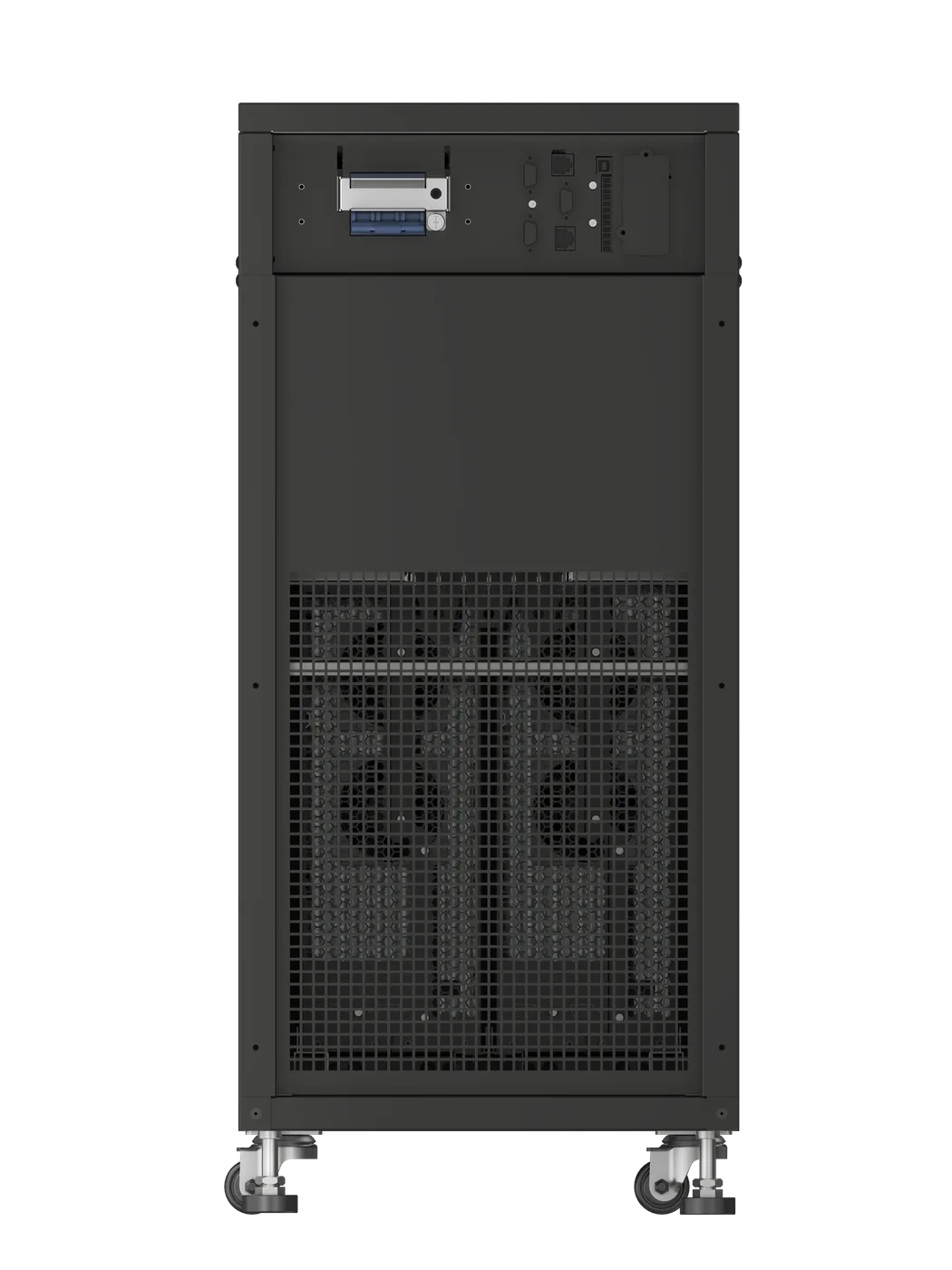 Rear view of a Vertiv Liebert EXS Pro UPS