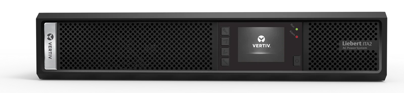 Front view of a 5 kVA Vertiv Liebert ITA2 rack UPS